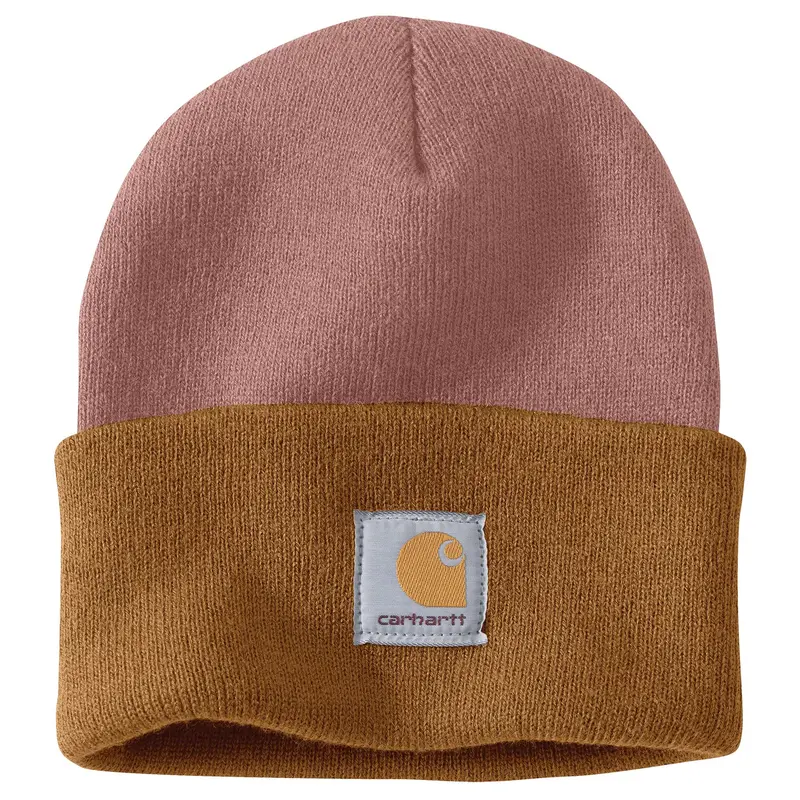 Carhartt Two-Tone Knit Beanie – Cuffed Design For Comfort And Style 1