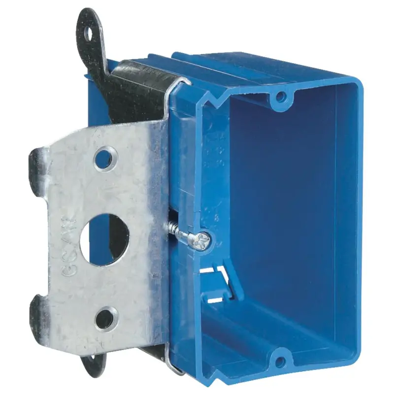 Carlon 1-Gang Pvc Adjustable Wall Box – Molded Construction 1
