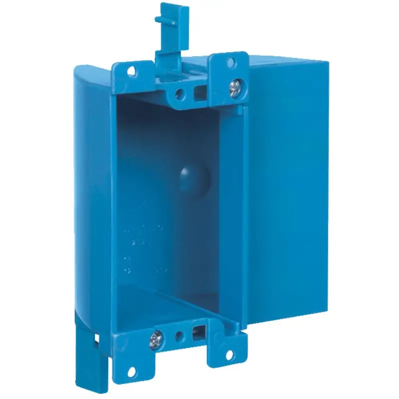 Carlon 1-Gang Pvc Shallow Old-Work Electrical Box For Retrofit Installations 1