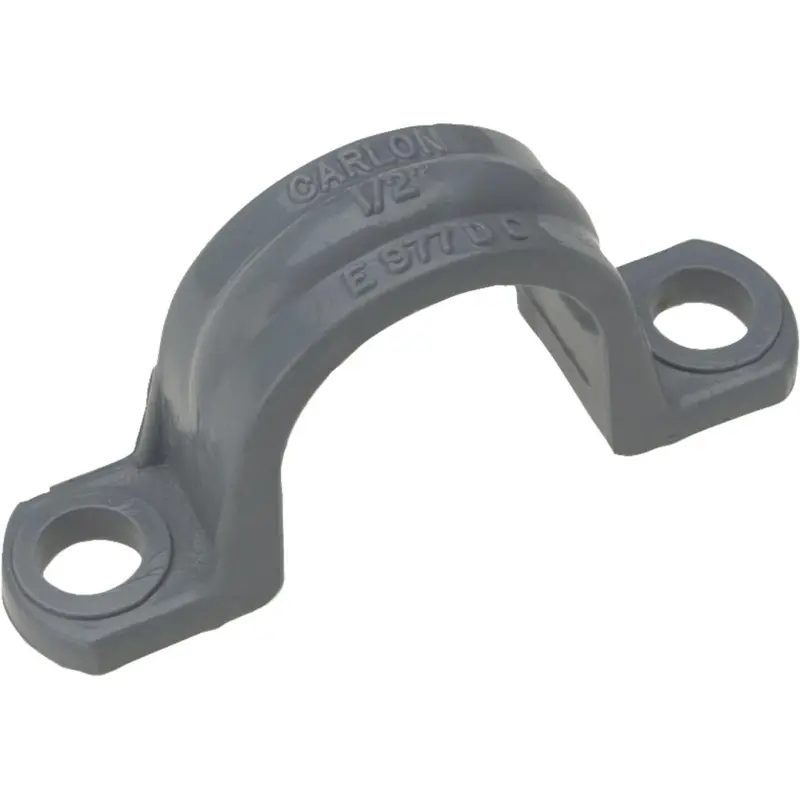 Carlon 3/4-Inch Pvc Two-Hole Strap – 5-Pack For Conduit Securing 1