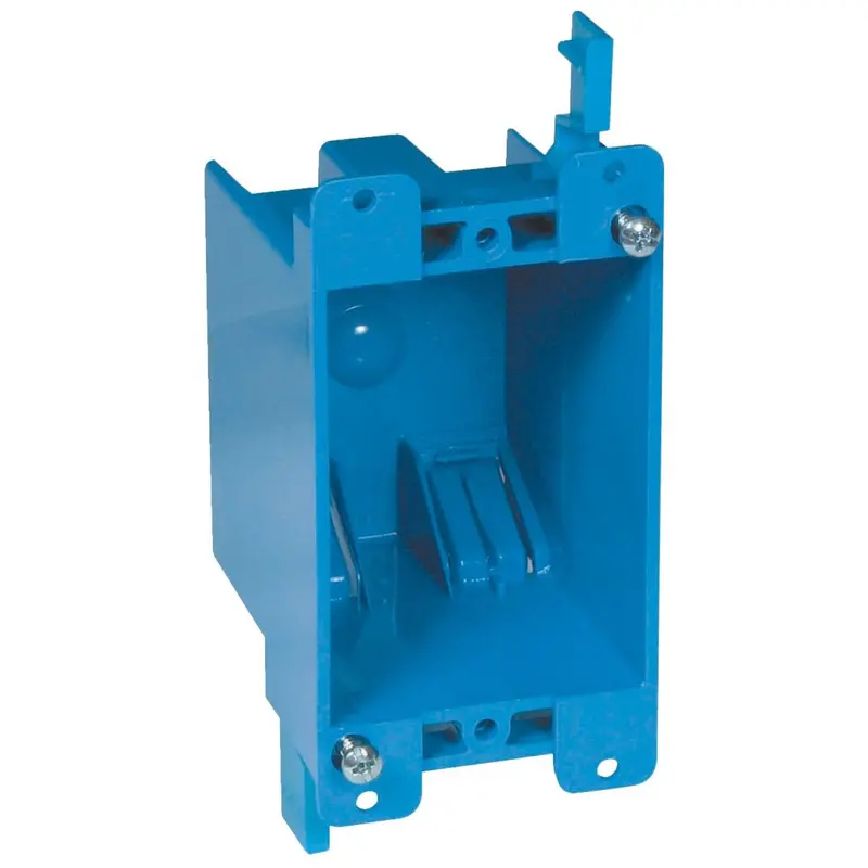 Carlon Pvc Single-Gang Old-Work Switch Box – Molded Design 1
