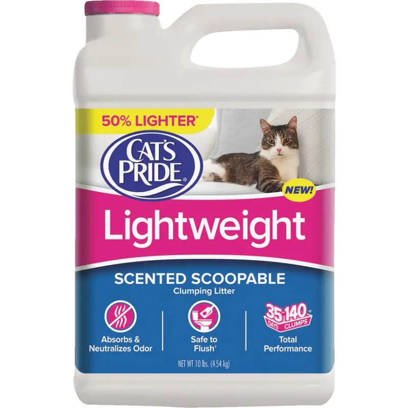 Cat’S Pride Lightweight Clumping Cat Litter – 10-Pound Bag 1