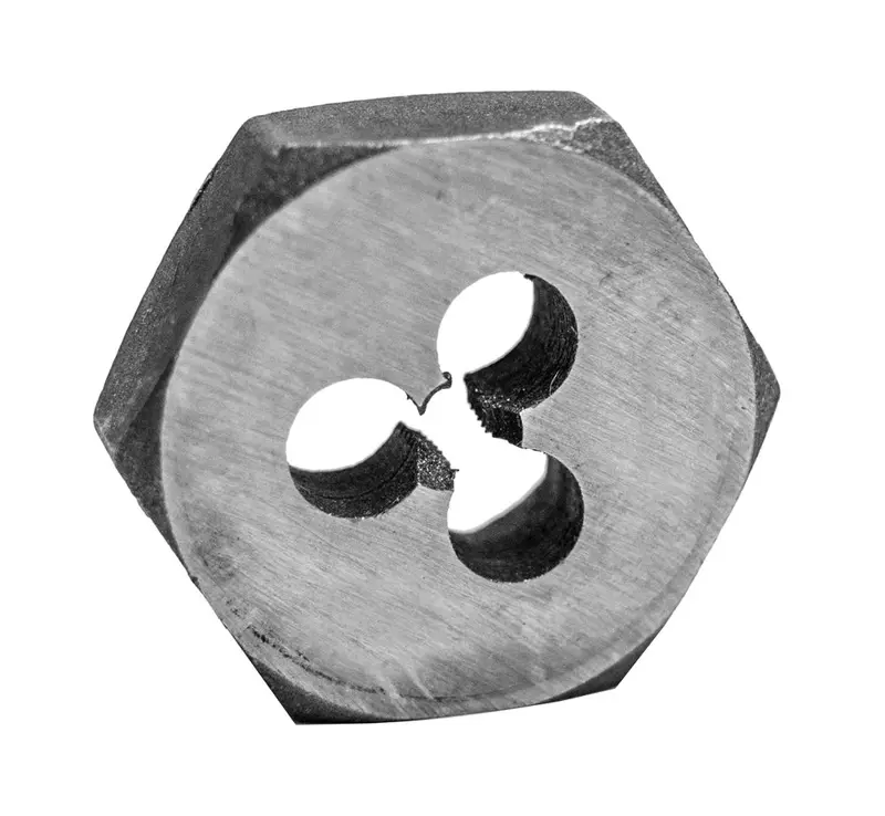 Century Metric Hex Die, 1" Af, M10 X 1.25 Thread Size 1