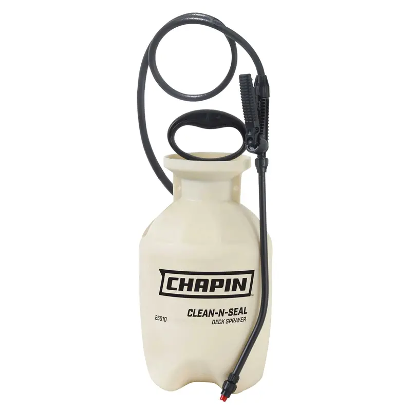 Chapin 1-Gallon Poly Deck Sprayer – Clean 'N Seal Model For Sealer And Stain Application 1