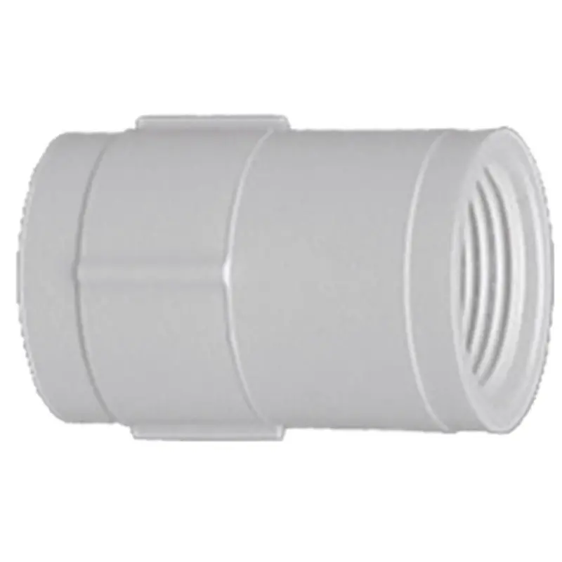 Charlotte Pipe 1/2" Fip Schedule 40 Pvc Threaded Coupling 1