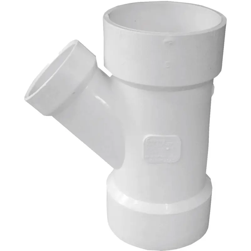 Charlotte Pipe 3" X 2" Schedule 40 Dwv Pvc Reducing Wye Fitting 1