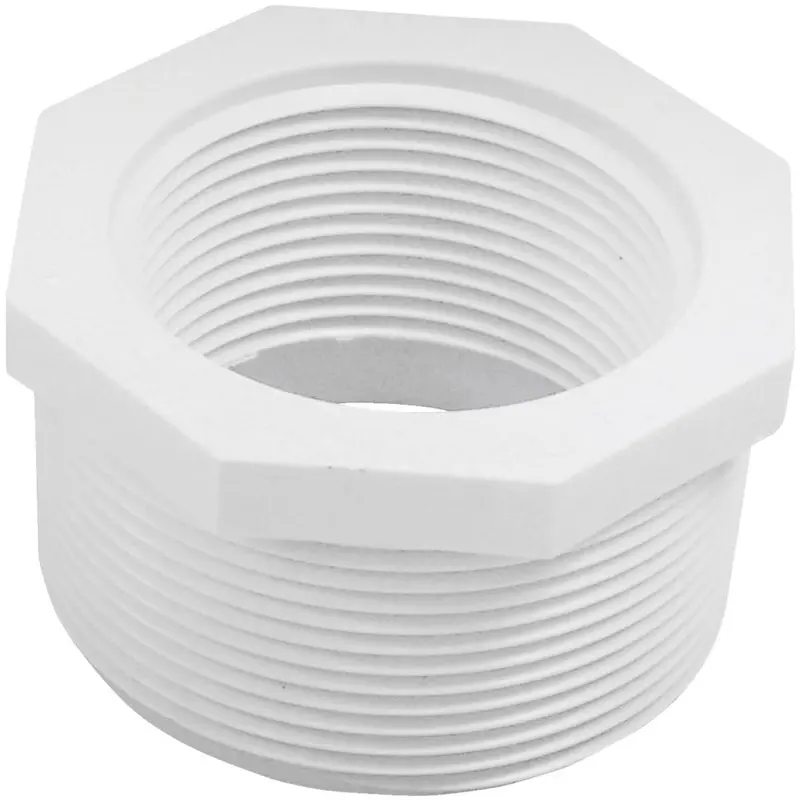 Charlotte Pipe Pvc Bushing – 2" Male Pipe Thread To 1-1/2" Female Pipe Thread, Schedule 40 1