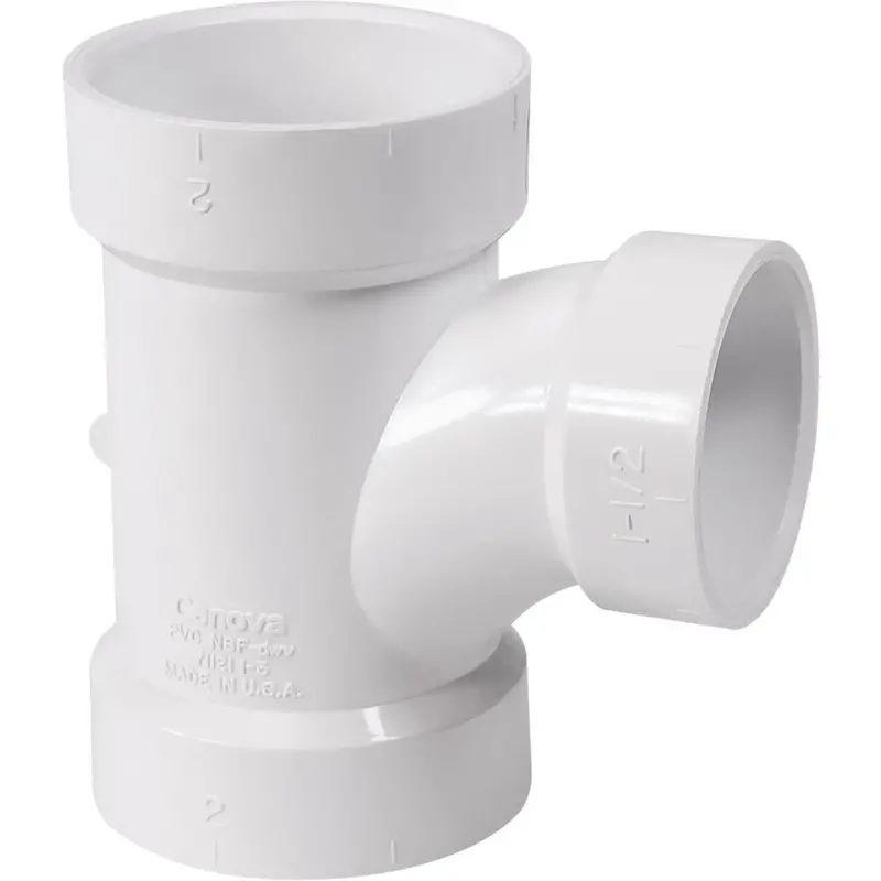 Charlotte Pipe Pvc Sanitary Tee: 2-Inch X 1.5-Inch Reducing Fitting 1