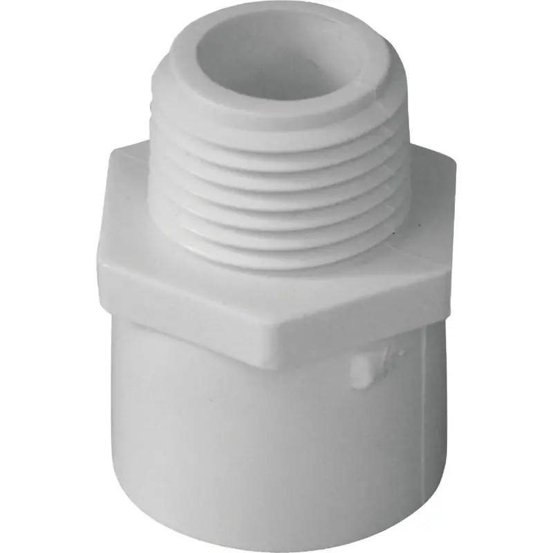 Charlotte Pipe Schedule 40 Pvc Male Adapter – 1-Inch X 3/4-Inch 1