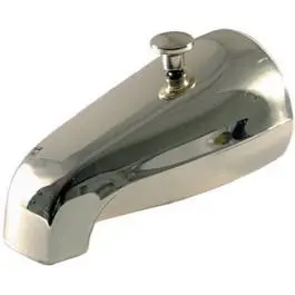 Chrome Bathtub Diverter Spout For Seamless Shower/Tub Water Control 1