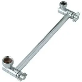 Chrome-Plated Adjustable Shower Arm – Universal Fit 1