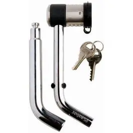 Chrome-Plated Bent Steel Receiver Pin Lock For Hitch Accessories 1