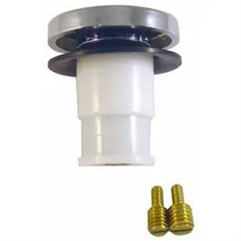 Chrome Toe-Touch Bathtub Drain Stopper – 2-Inch Outer Diameter 1