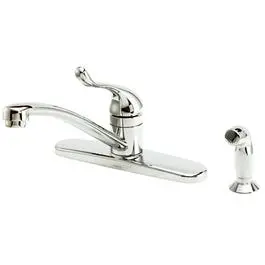 Chrome Touch-Control Kitchen Faucet With Single Handle 1