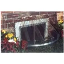 Circular Bubble Window Well Cover – 44.5" X 20" X 18.5" Protective Dome Design 1