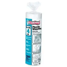 Clear 4-Mil Polyethylene Sheeting – 10 Ft. X 25 Ft. 1