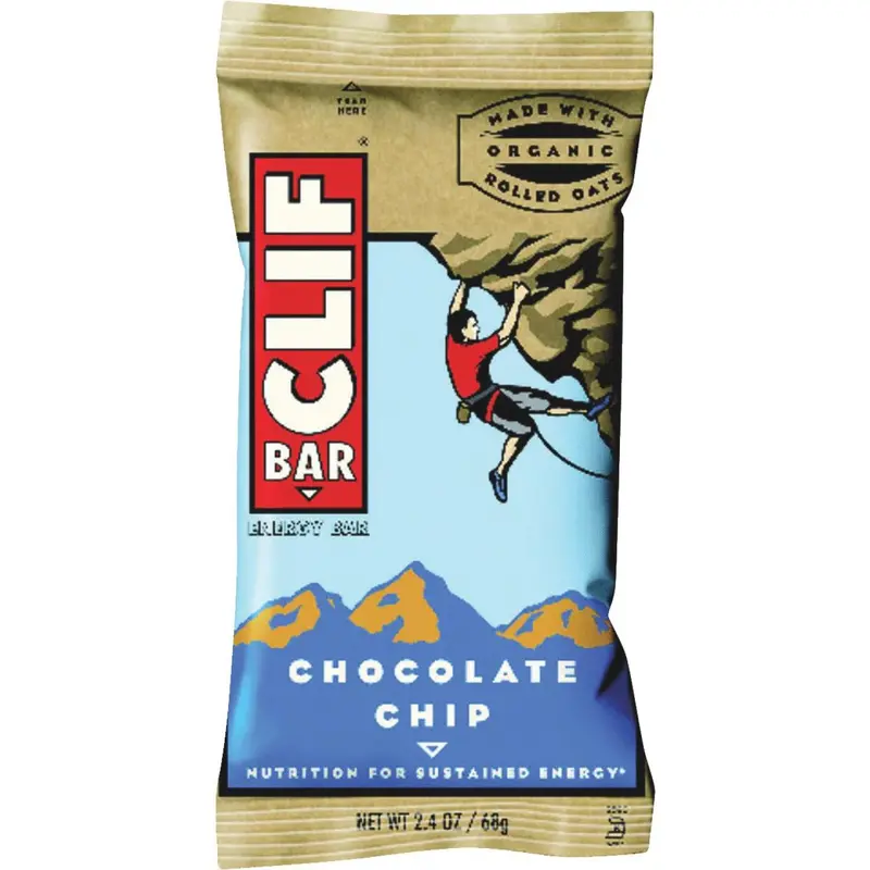 Clif Bar Chocolate Chip Energy Nutrition Bar – 2.4-Ounce Sustained-Energy Snack 1