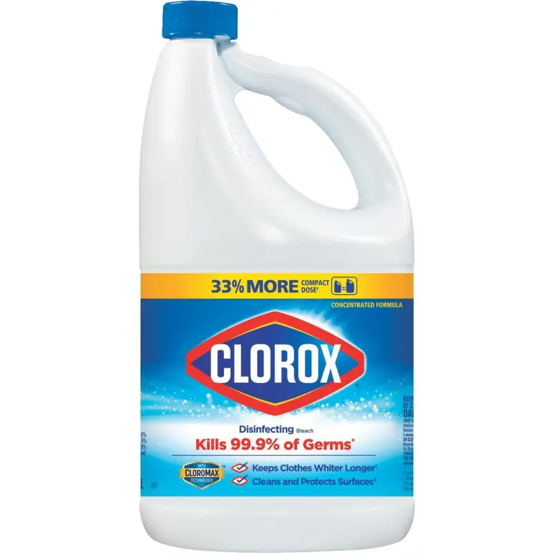 Clorox Disinfecting Bleach – 81-Ounce Bottle 1