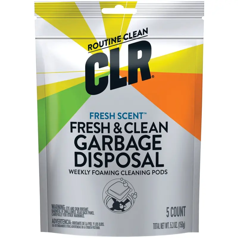 Clr Fresh & Clean Foaming Garbage Disposal Cleaner Pods – 5 Count 1