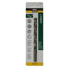 Cobalt Hss Drill Bit – 11/32-Inch X 4-3/4-Inch, Precision Ground For Metal And Wood 1