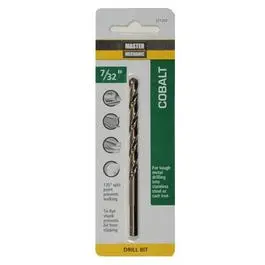 Cobalt Hss Drill Bit – 7/32 In X 3-3/4 In 1