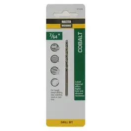 Cobalt Hss Drill Bit – 7/64" Diameter × 2-5/8" Length 1