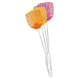 Colorful Plastic Fly Swatter – Assorted Bright Hues 1