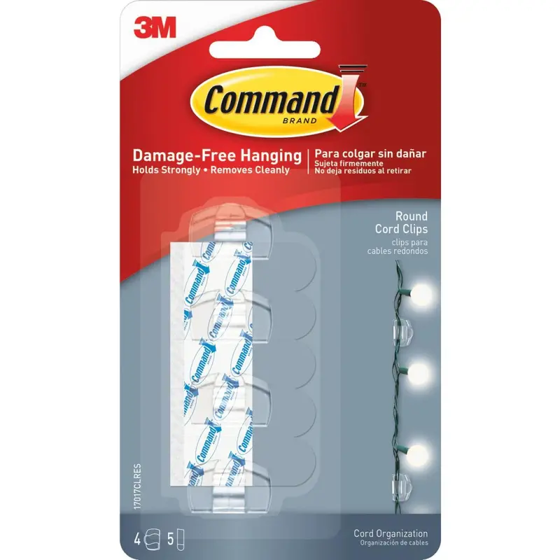 Command Wire Organizer – Adhesive Cord Clip For Neat Cable Management 1