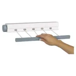 Compact 5-Line Indoor Retractable Clothes Dryer 1