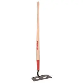 Compact Forged Mortar And Plaster Hoe – 7-Inch Blade, Wood Handle 1