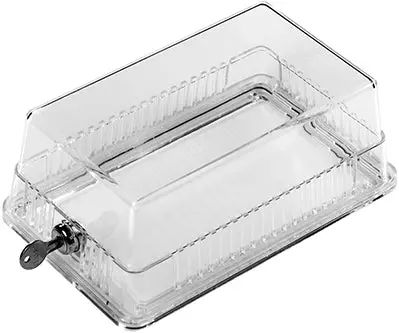Compact Thermostat Protective Guard – Adjustable Mounting 1