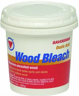 Concentrated Wood Bleach – 12 Oz Formula For Deep Stain Removal 1