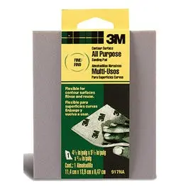 Contour Fine-Grit Surface Sanding Sponge – 4.5 X 5.5 X 3/16-Inch 1