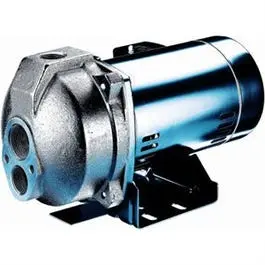 Convertible Jet Pump – 0.5 Hp, 7.9 Gpm, Dual-Voltage (115V/230V) 1