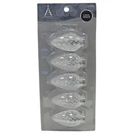 Cool White C9 Led Christmas Light Bulb Replacement – 5-Pack 1