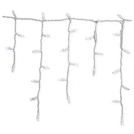 Cool White Led Icicle Lights – 105-Light Energy-Efficient Outdoor String 1
