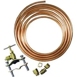 Copper Ice Maker Supply Line Kit – 1/4-Inch X 25-Foot Roll 1