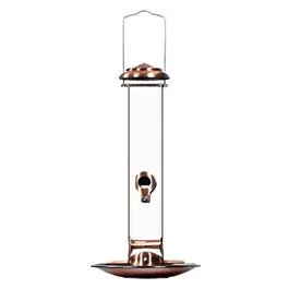 Copper Tube Bird Feeder – 16.5-Inch Length 1