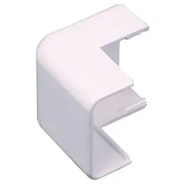 Cordmate Ii White Exterior Elbow Cord Concealer 1