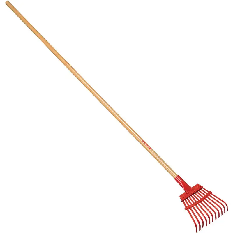 Corona Fixed-Tine Shrub Rake – 8-Inch Width For Efficient Debris Collection 1