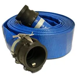 Coupled Pvc Discharge Hose – 2" X 25 Feet (Poly C X E Style) 1