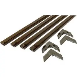 Custom-Fit Bronze Screen Replacement Kit For 60-Inch Square Frames 1