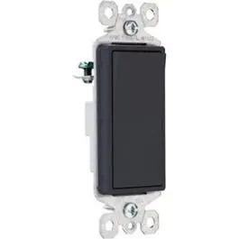 Decorator-Style Single-Pole Light Switch – Premium Residential Design 1