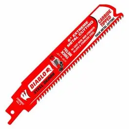 Demon Carbide-Tipped Reciprocating Saw Blade For Thick Metal (6-Inch) 1