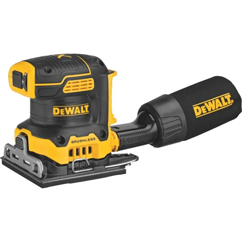 Dewalt 20V Max Xr Cordless Finish Sander – 1/4-Inch Sheet, Variable Speed, Brushless Motor (Bare Tool) 1