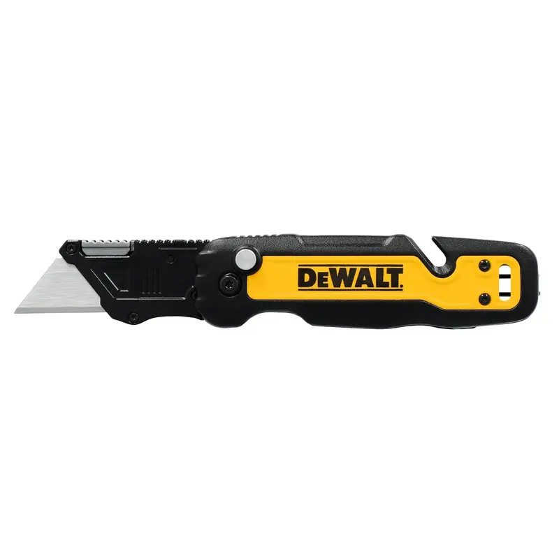 Dewalt Folding Utility Knife With Push-And-Flip Blade Mechanism 1