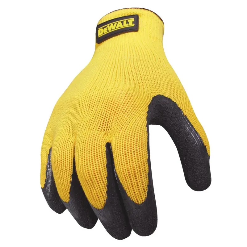 Dewalt Men’S Medium Rubber-Coated Gripper Work Gloves 1