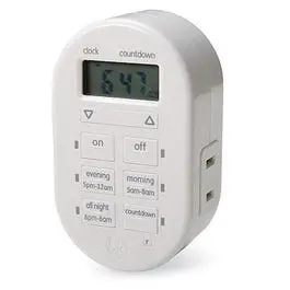 Digital Plug-In Outlet Timer For Home & Office 1