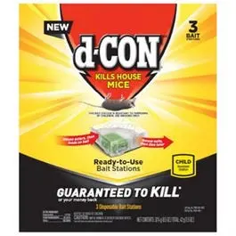 Disposable Mouse Bait Stations – 3-Pack Pest Control Kit 1