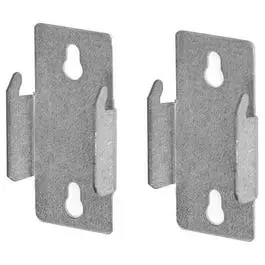 Double-Layer Curtain Rod Mounting Bracket Set – Pair For Layered Drapery 1